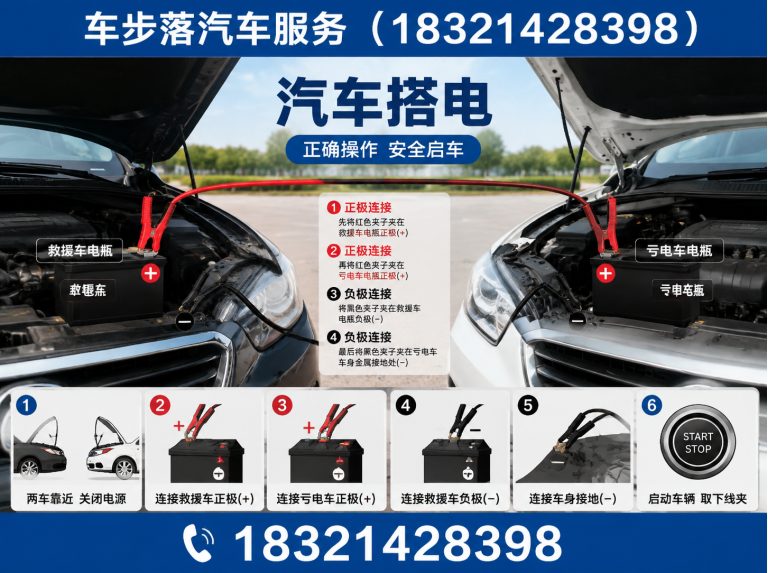 长宁区汽车搭电展示图